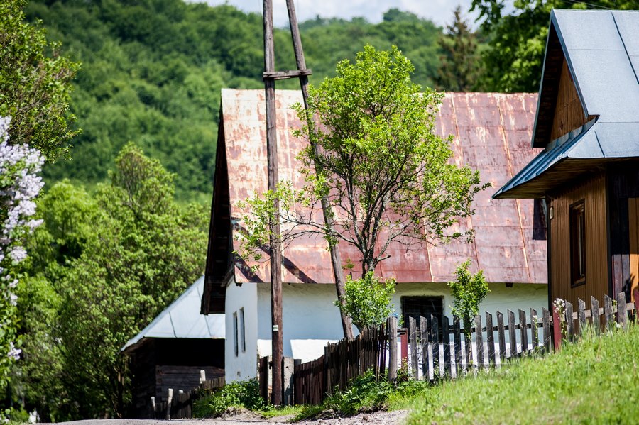 Obec Príkra, Okres Svidník, Najmenšia obec na Slovensku ( fotograf Matúš Vencúrik )